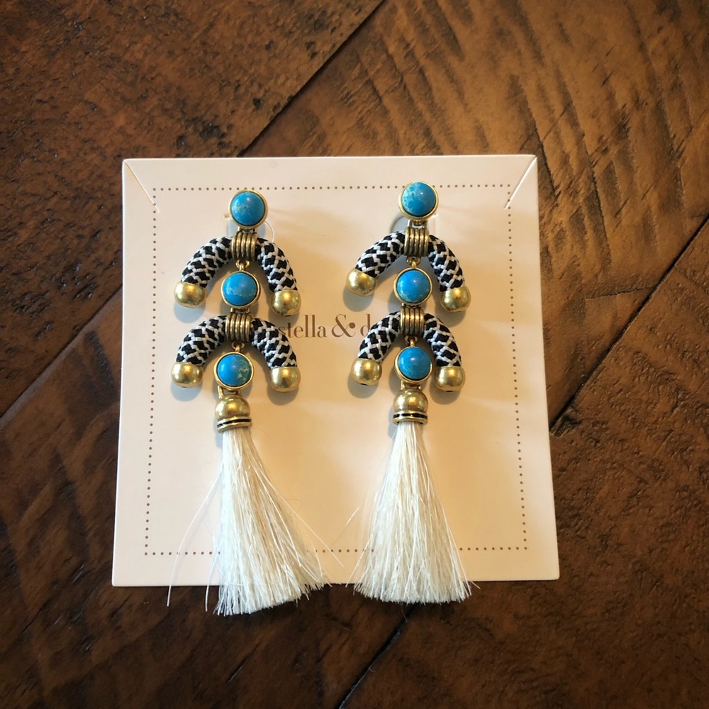 Stella & Dot Tassel Earrings